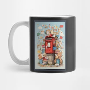 Travel Through Postcards | WPD 2023 Mug